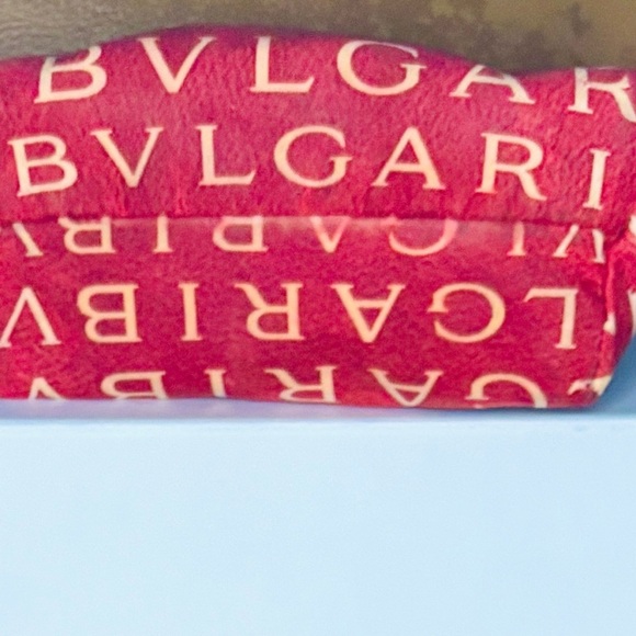 Bvlgari Logo Canvas Cosmetic Pouch – Authentic | COA Included - Picture 5 of 11
